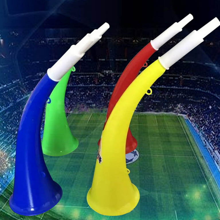 Vuvuzela Horns Soccer Fan Trumpet Fans Cheering Horn for Football Sports  Events Party Green-POOWE : : Toys & Games