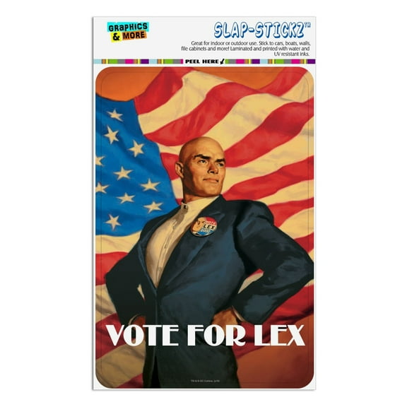 Superman Vote for Lex Home Business Office Sign