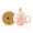 Pink, variant on MengCat Astronaut Cup Space Embossed Planet Mug Cute Ceramic Coffee Mug  with Lid and Spoon (Pink)