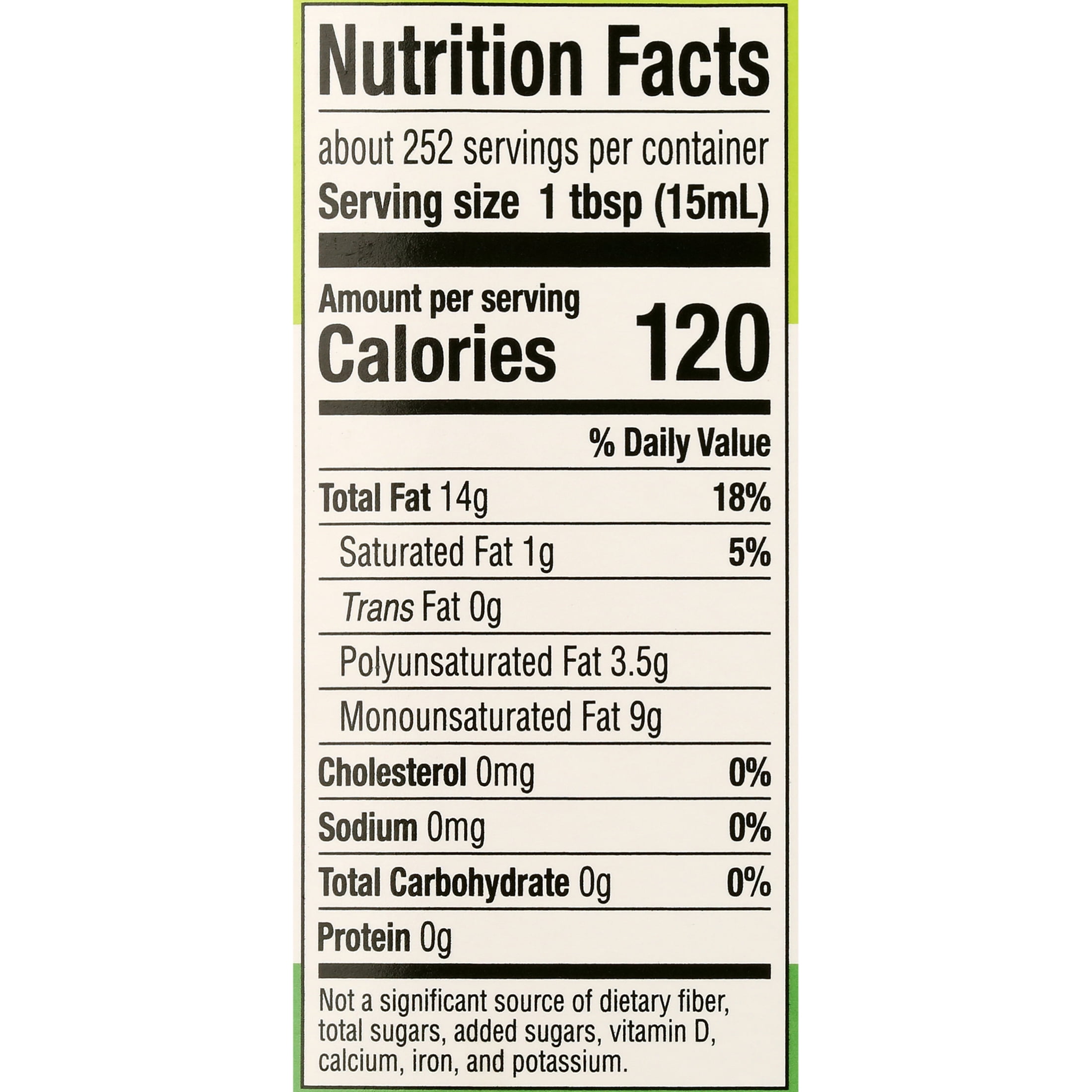 (2 pack) Wesson Pure & Cholesterol Free Canola Oil, 128 fl oz