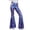 01_Purple, variant on Womens Workout Pants Casual High Waist Flare Stretchy Thin Gold Print Trousers Bootcut Bottoms Womens Trousers 01_Red,S