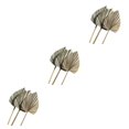 thumbnail image 1 of Wosthever 3 unids/set hoja de palma Natural para decoración del hogar-lanzas de palma secas naturales multifuncionales y duraderas 20 cm * 25 cm 20cm＊25cm 3Conjunto, 1 of 6
