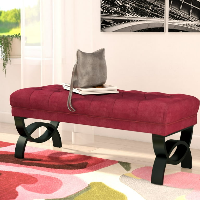 Beene cheap upholstered bench