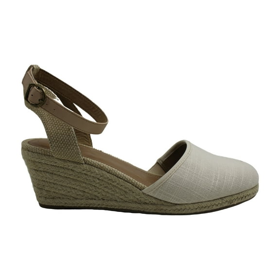 Style & Co. Womens Mailena Closed Toe Casual Platform Sandals, Canvas, Size 9.0