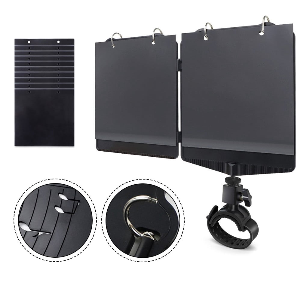 Adjustable Marching Music Holder: Metal Lyres for Clarinets, Oboes & Trumpets