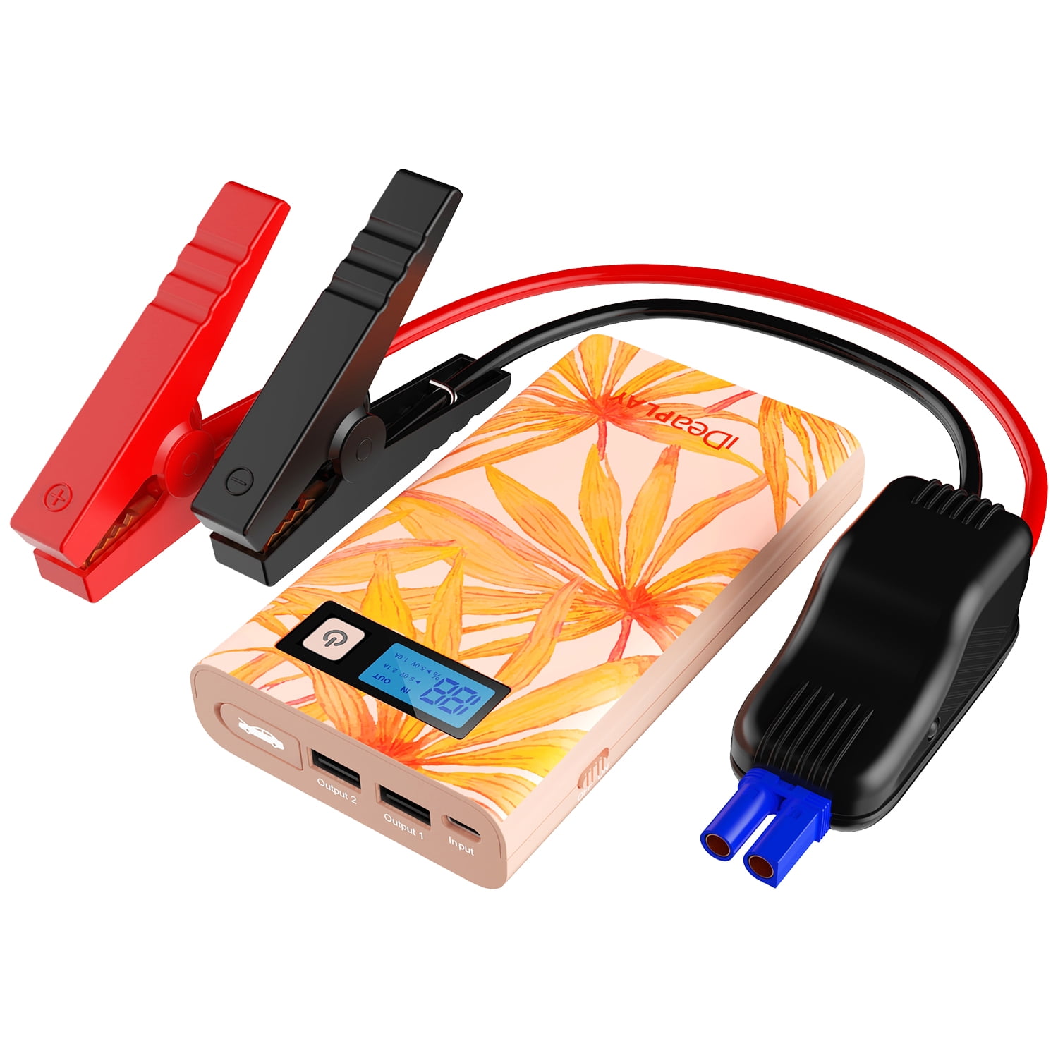 IDEAPLAY J8 Jump Starter 8000mAh 29.6Wh Car Battery Charger