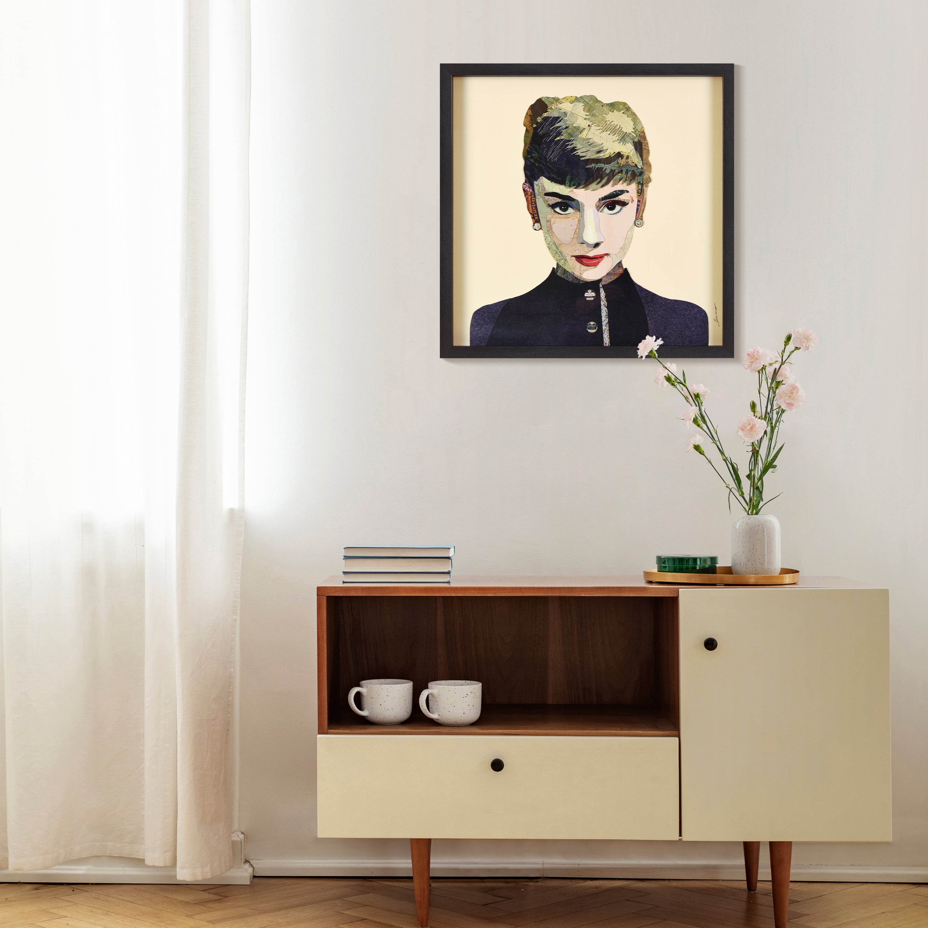 Empire Art Graphic People Framed Art Prints, Set of 3, by Alex Zeng
