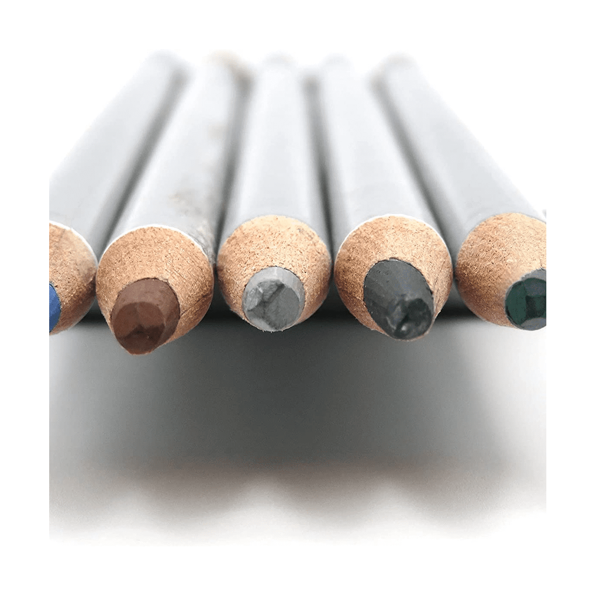 5Pcs Underglaze Pencils for Pottery for Decorating Fused Glass and Under Glaze Ceramics A