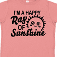 thumbnail image 4 of Inktastic Im a Happy Ray of Sunshine with Happy Sun Boys or Girls Toddler T-Shirt, 4 of 5