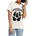 thumbnail image 2 of Paranormal Cativity Fun Graphic Tee T-Shirt for Women Men, Short Sleeve Tops - Vintage Ivory, 2 of 5