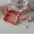 thumbnail image 4 of BEDARTIST 2 Pack Portable 3D Hearts Contact Lens Cases, Travel Eye Contacts Case Box Holder, Contact Lenses Tweezers Remover Tool Solution Bottle Kit for Daily Outdoor (Assorted Color), 4 of 7
