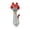 F, variant on Handcrafted Quirky Cat Vase Whimsical Resin Cat Flower Vase - Cute Cat Shaped Flower Vase for Small Flowers Desk Shelf Decor - Unique Decorative Cat Vase Home Decor for Cat Lovers
