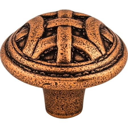 Top Knobs M223 Celtic 1-1/4" Mushroom Cabinet Knob From The Tuscany Collection - Copper