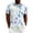 White#men's dress shirts, variant on oelaio Funky Hawaiian Shirt for Men Short Sleeve Casual Button Down Shirts Summer Beach Vacation Shirt Brown L