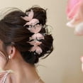 thumbnail image 5 of RUISINERY Aesthetic Mesh Butterfly Hair Claw Clip Acrylic Hair Shaping Jaw Clip Strong Secure Claw Clip Hair Styling Accessories, 5 of 9