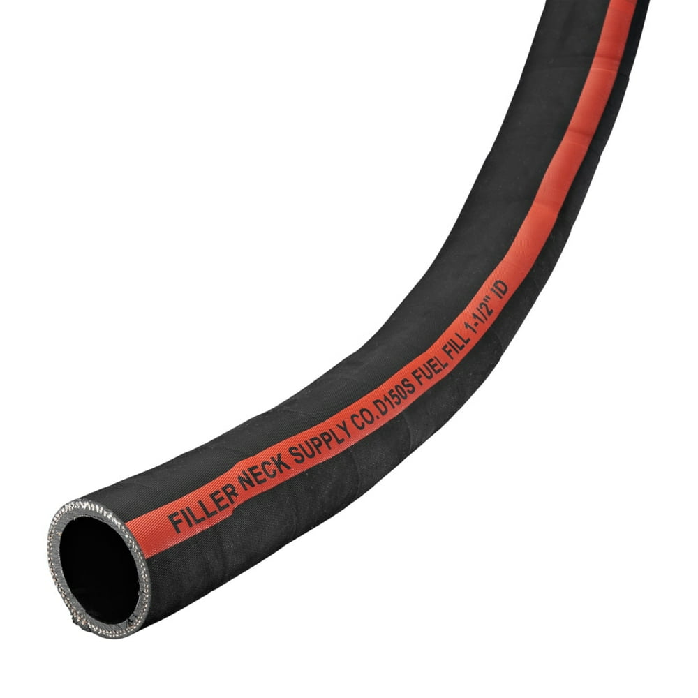 11/2" Inch I.D. Fuel Tank Filler Diesel / Gas / Oil Hose. (Sold Per