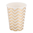 thumbnail image 4 of Disposable Paper Cup, Party Paper Cup Double-layer Thickening Design Exquisite Workmanship  For Water Coolers For Party For WaterJuice For Coffee Or Tea 8Pcs 270ml Double Layer, 4 of 8