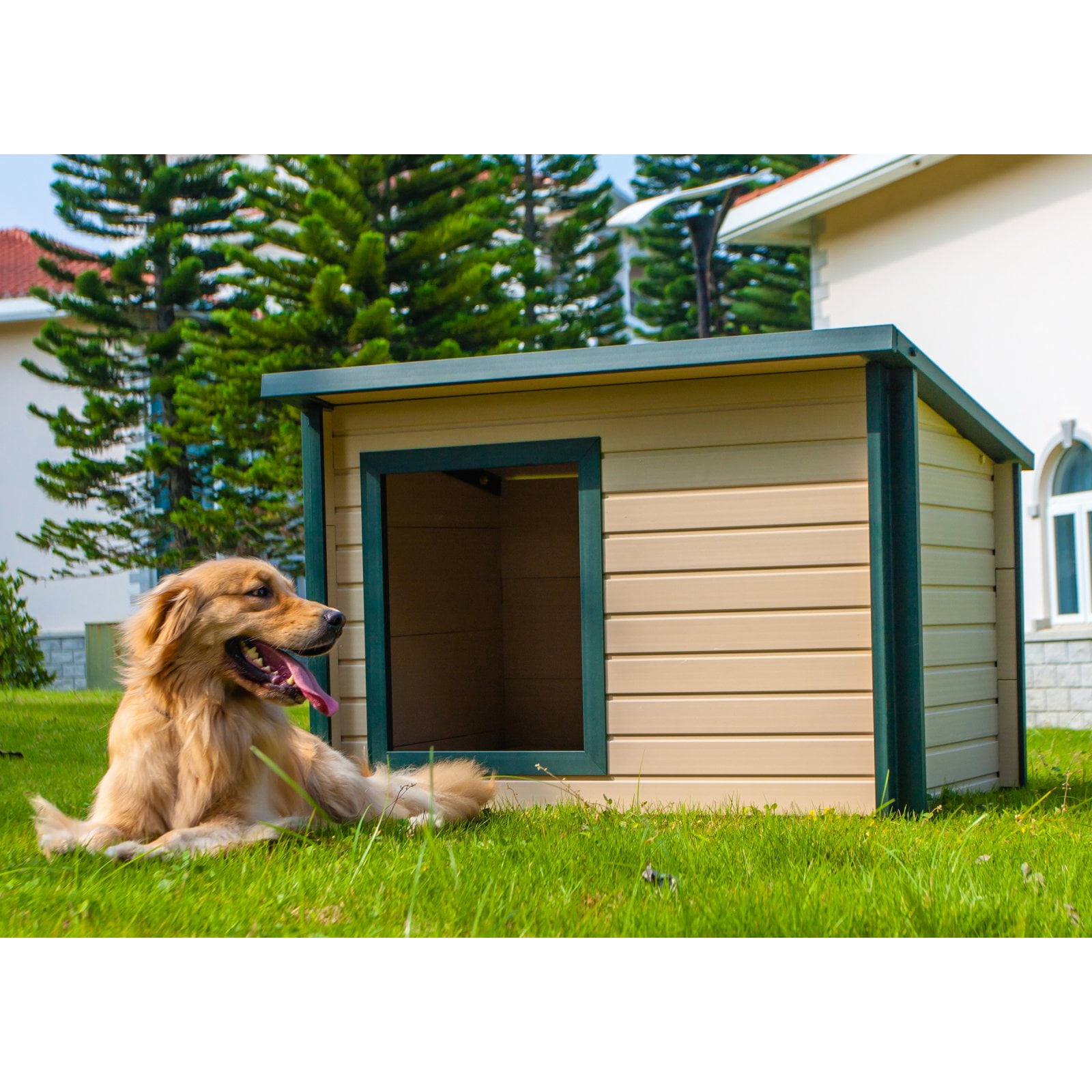 ECOFLEX Lodge Style Dog House X Large