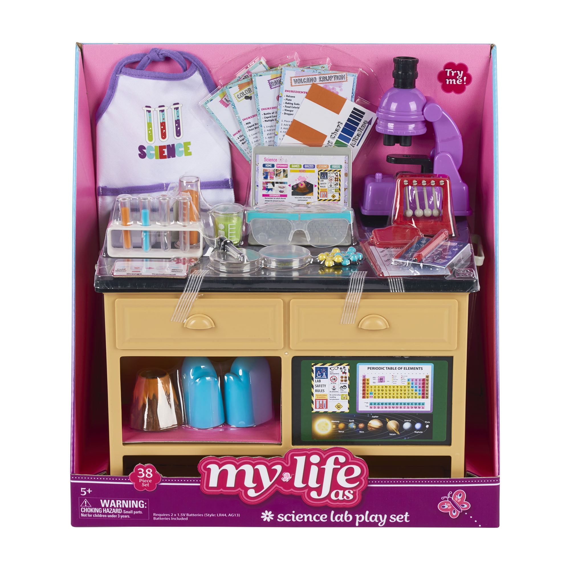Details about   My Life As Scientist Play Set New in Box Microscope Lights Up 20 Pieces~NEW 