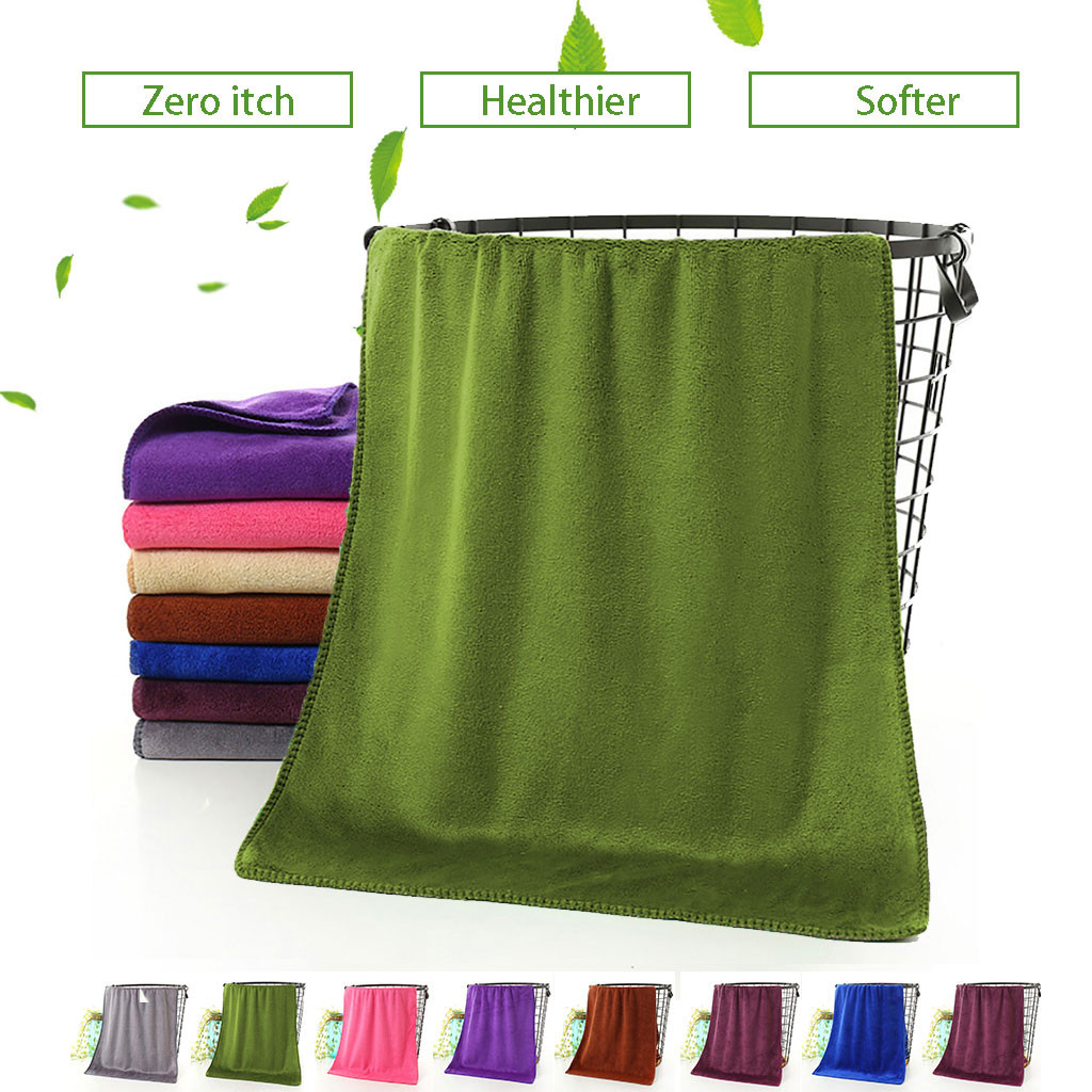 Wovilon Cotton Washcloths for Bathroom Light Soft Absorbent Luxury Washcloths 75X35CM Shower Towel Hand Towel Face Towel Wash Rag for Washing, Size