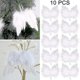 thumbnail image 1 of Alas de ángel colgantes de plumas compatibles con árbol de Navidad blanco Vintage 10 piezas, kaili Sencillez, 1 of 5