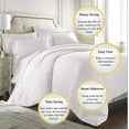 thumbnail image 2 of Green Leaves Duvet Cover And Pillowcase - Microfiber - Digital Print D 135*200 Cm, 2 of 5
