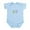 Sky Blue, variant on CafePress - Sweet Pea Body Suit - Baby Light Bodysuit, Size Newborn - 24 Months