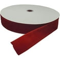 thumbnail image 1 of 10 Yards Velvet Ribbon Spool (Red  5/8"), 1 of 3