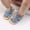 Blue, variant on Liyamei Baby Girls Sandals Summer Shoes Outdoor First Waler Toddler Girls Shoes For Summer Infant Sandals Size 4