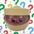 thumbnail image 4 of Crazy Fun 3.5" Rainbow Mystery Squishy Bun, Chance to Find Rare Galaxy Glitter Bun, 4 of 8