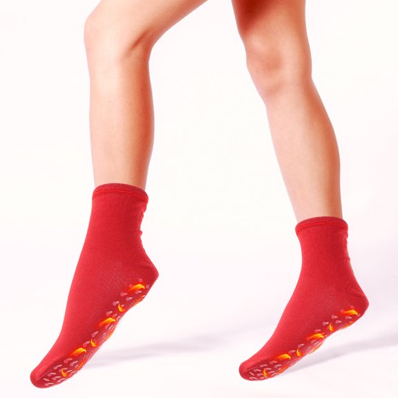 Toddmomy 4Pairs Foot Warming Socks with Leg Pain Relief and Odor Elimination for Cold-sensitive Individuals