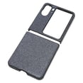 thumbnail image 2 of Funda plegable para teléfono, ABS, protectora, brillante, anticaídas, para Find N2 Flip, color negro, 2 of 12