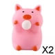 thumbnail image 1 of 2X Cerdo Animal Muñeco De Juguete De Ventilación Pequeña De Alta Elástico para Adultos Amigo Familia Cerdo Rosa 2 piezas, 1 of 10