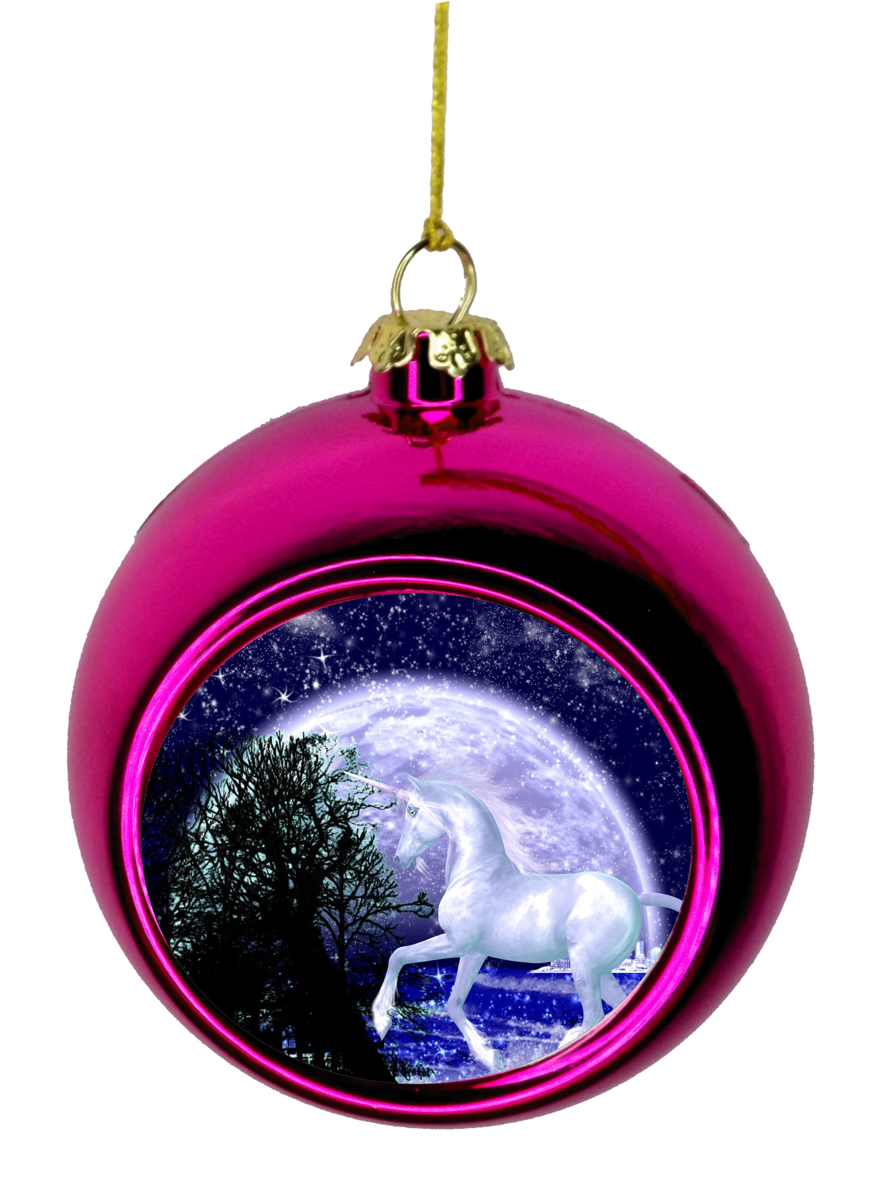 Unicorn Ornament Christmas Mystical Unicorn in the ...