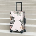 thumbnail image 6 of Disketp Beautiful Butterfly Elastic Travel Luggage Cover Travel Suitcase Protective Cover For Trunk Case Apply To 18''-32'' Suitcase Cover-(No luggage included)-Medium, 6 of 7