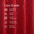 thumbnail image 2 of Deconovo Blackout Curtains for Kitchen Solid Grommet Room Darkening Curtain for Dining Room (Set of 2 Panels, 52" x 45", Red), 2 of 9