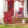 thumbnail image 6 of Sm:)e Fireworks Let Freedom Ring Fourth of July Garden Flag 12x18 Inch, Double Sided, Red, 6 of 8