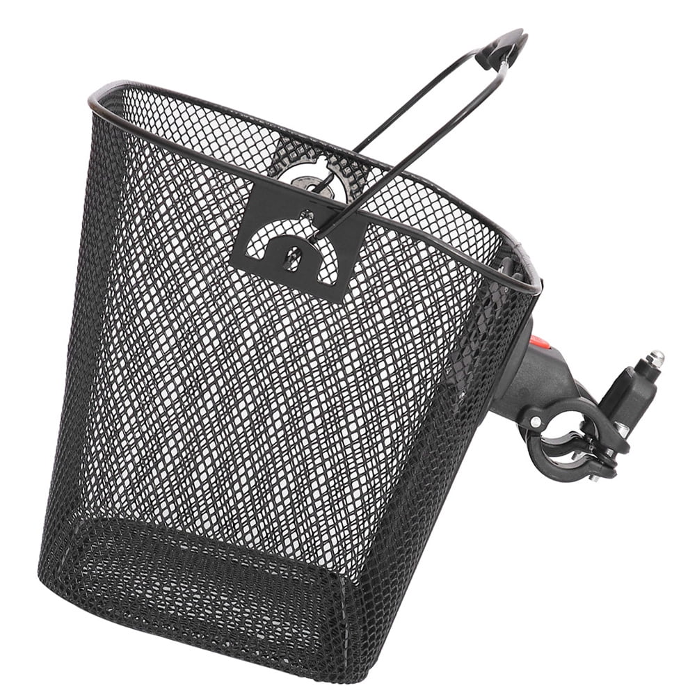 LEXSOMEO Bike Front Basket Large Capacity Bike Basket Metal Basket Bike Vegetable Basket Bike Handlebar Accessory
