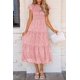 thumbnail image 5 of Vestido midi PRETTYGARDEN con estampado floral para verano 2025 para mujer, 5 of 9