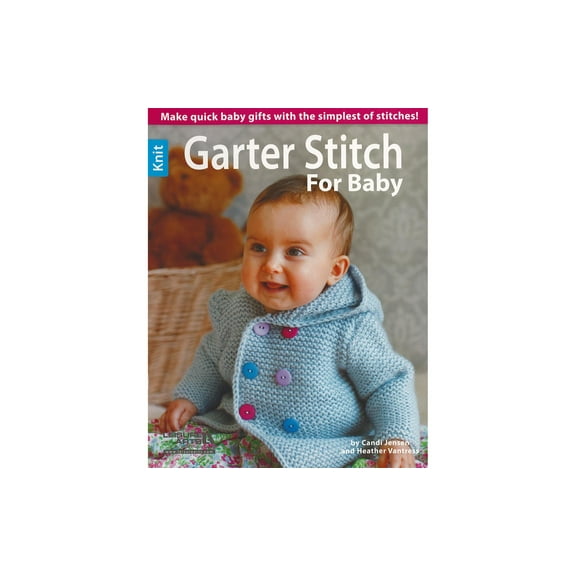 Leisure Arts Garter Stitch For Baby Knitting Book