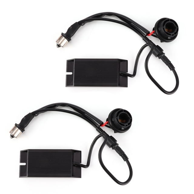 Light Decoder Car Lamp Decoder 1156P 50W Light Split Single Resistance Decoder Anti Flicker Warning Error For Turn Signal Brake Lamp ANGGREK 1156P Light Decoder