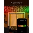 thumbnail image 6 of Twinkly Icicle + Music 190 LED RGB+W Christmas Lights w/ Music Syncing Device, 6 of 10