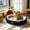 Black, variant on Fmbmuo Elliptical Pet Bed Dog Bed Cat Bed, Summer Breathable Winter Warm Cozy Cushion for Medium Large Dogs and Cats, Pink