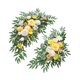 thumbnail image 4 of 2 piezas de arco de flores para boda, estilo bohemio, versátil, decoración floral Amarillo Blanco, 4 of 9