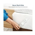 thumbnail image 4 of Mattress Topper Queen, Medium Firm Memory Foam Mattress Topper with Bamboo Cover, 3-Inch Dual Layer Bed Topper Pressure Relieving, 4 of 6