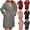 YPR1-Red, variante sur Meichang Peignoir Court pour Femmes à Capuche en Molleton Peluche, Peignoir d'Hiver Confortable et Duveteux, Kimono Doux et Moelleux avec Ceinture, Manches Longues, Poches, Tenue de Détente