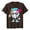 Brown, variant on Boys Baseball Cartoon Character Graphic Tee, Crew Neck Short Sleeve Sports T-Shirt, Soft Breathable Kids Top, Comfortable Casual Shirt for Boys 2-13 Years, Trendy Summer Vacation Tee