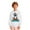 White, variant on Byoo Toddler Boys Sweatshirt Cute Penguin Printed Full Sleeved Active Pullover Top Casual Loose Fit Daily Clothing
