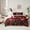 Red, variant on Castle Fairy Teens Honeycomb Gamepads Twin Bedding Sets,Video Game Bedding Comforter Set