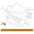 thumbnail image 3 of For 12-15 Civic Sedan Front Hood Latch Lock w/ Switch HO1234128 74120TR0A01, 3 of 4